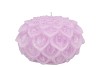 CANDLE DAHLIA LILAC 12X8CM NM