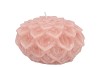 CANDLE DAHLIA OLD LIGHT PINK 12X8CM NM