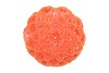 CANDLE DAHLIA ORANGE 15X10CM