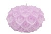 CANDLE DAHLIA LILAC 15X10CM NM