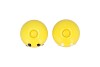 SMILEY YELLOW MIX CANDLE H ASS 7X7X6CM NM