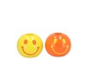 SMILEY DUTCH ORANGE MIX CANDLE H ASS 7X7X6CM NM