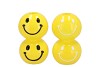 SMILEY YELLOW MIX CANDLE H BULB ASS 7X7X12CM NM