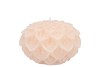 CANDLE DAHLIA IVORY 9X7CM NM