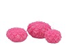 CANDLE DAHLIA FUCHSIA 12X8CM NM