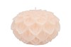 CANDLE DAHLIA IVORY 12X8CM NM