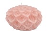 CANDLE DAHLIA OLD LIGHT PINK 15X10CM NM