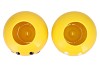 SMILEY YELLOW MIX VASE ASS 21X21X18CM NM
