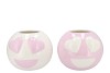SMILEY LOVELY DREAMY LILA MIX VASE ASS 21X21X18CM NM