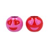 SMILEY LOVELY RED MIX VASE ASS 15X15X12CM NM