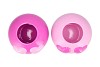 SMILEY LOVELY PINK MIX VASE ASS 21X21X18CM NM