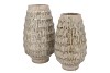LIMA GREEN VASE ACTIVE GLAZE 24X24X40CM NM