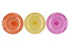 DAYAH ORANGE MIX GLASS PLATE 32,5X2,5CM ASS P/1 NM