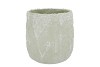 ALASKA GYPSY GREEN WHITEWASH POT 20X20X19CM NM