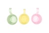 ZINC DREAMY PASTEL MIX BUCKET HANGING ASS 14X13X10CM NM