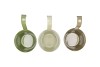 ZINC SUMMER GREEN MIX BUCKET HANGING ASS 14X13X10CM NM