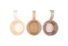 ZINC NATURAL BROWN MIX BUCKET HANGING ASS 14X13X10CM NM
