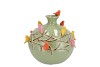 BIRD VASE GLOBE PISTACHE 23X23X23CM