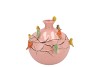 BIRD PINK VASE GLOBE 14X14X14CM