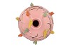 BIRD PINK VASE GLOBE 29X29X28CM NM