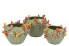 BIRD POT PISTACHE 19X19X15CM
