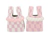 YFKE DREAMY PURPLE/PINK VASE BAG ASS 14X9X19CM NM