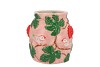 CHLOE SUMMER PINK VASE 19X19X20CM NM