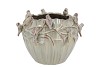 BIRD POT MOSS 26X26X20CM