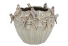 BIRD POT MOSS 28X28X22CM