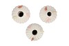 BIRD MUSHROOM VASE WHITE ASS 16X16X25CM NM
