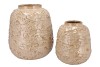 MIKA COZY SAND VASE STRUCTURE 22X25CM