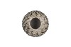 MIKA NORDIC GREEN VASE PINECONE EDGE 9X9CM