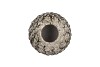 MIKA NORDIC GREEN VASE PINECONE EDGE 15X15CM