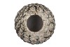MIKA NORDIC GREEN VASE PINECONE EDGE 34X37CM