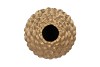 MIKA MAJESTIC GOLD VASE PINECONE EDGE 23X24CM