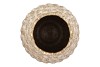 MIKA COZY SAND VASE LONG PINECONE EDGE 26X50CM