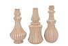 MIKA COZY SAND VASE CURVES ASS 20X39CM