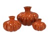 MIKA SCOTTISH SPICE VASE SPHERE NECK 30X23CM