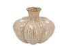 MIKA SCOTTISH SAND VASE SPHERE NECK 20X16CM