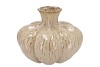 MIKA SCOTTISH SAND VASE SPHERE NECK 30X23CM