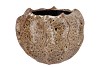 MIKA WILD BROWN POT WAVY 29X20CM