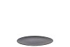 MELAMINE WILD BLACK PLATE 28X28X2CM
