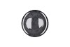 MELAMINE WILD BLACK PLATE 28X28X2CM
