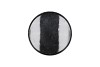 MELAMINE WILD BLACK TRAY ROUND 27X27X3CM