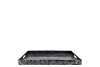 MELAMINE WILD BLACK TRAY RECTANGLE 40X26X4CM