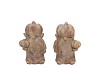 CONCRETE GOLDEN GNOME ASS 10X8X16CM NM