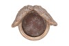 CONCRETE GOLDEN ANGEL WINGS T-LIGHT 15X13X11CM