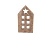 CONCRETE GOLDEN HOUSE T-LIGHT 11X11X29CM NM