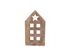 CONCRETE GOLDEN HOUSE T-LIGHT 14X8X24CM