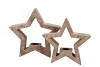 CONCRETE GOLDEN STAR 30X8X29CM